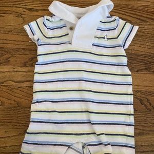 One piece short sleeve